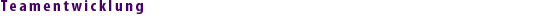 Teamentwicklung